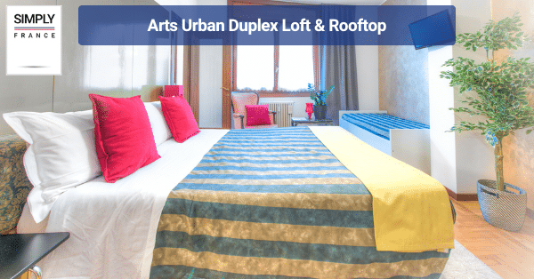 Arts Urban Duplex Loft & Rooftop