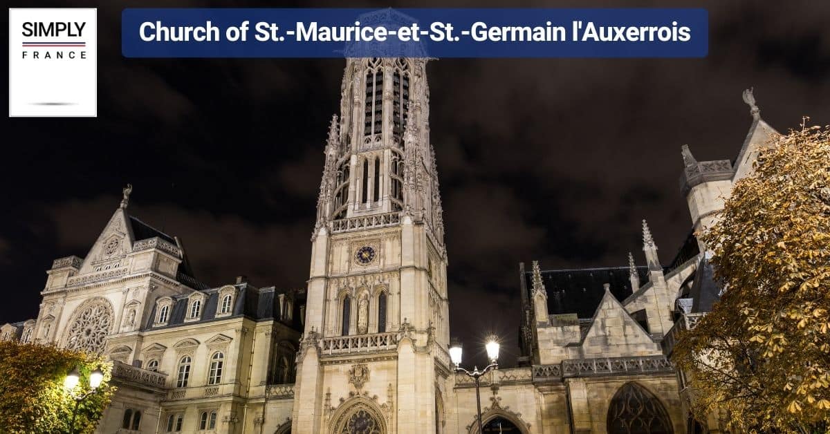 Church of St.-Maurice-et-St.-Germain l'Auxerrois