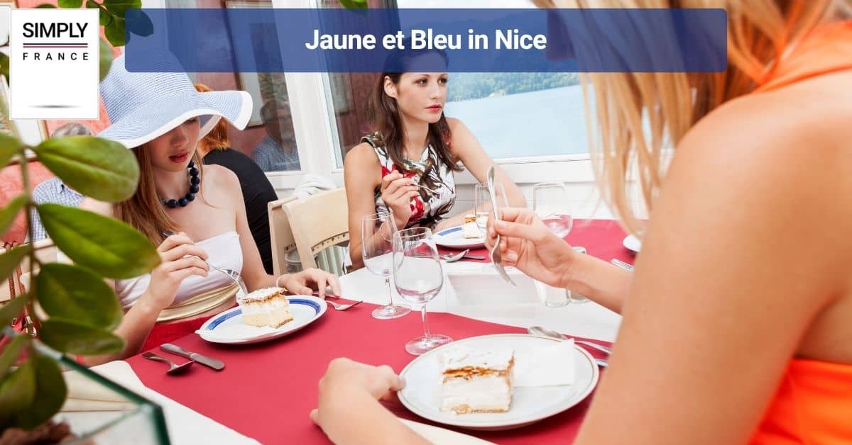 Jaune et Bleu in Nice