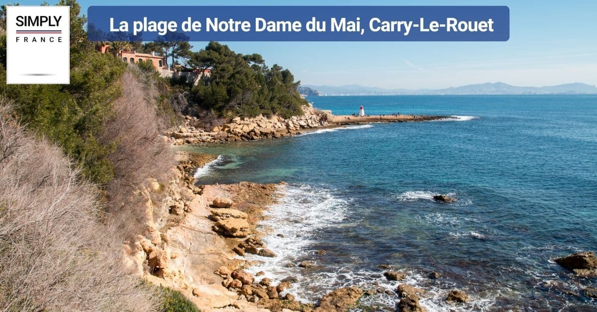 La plage de Notre Dame du Mai, Carry-Le-Rouet
