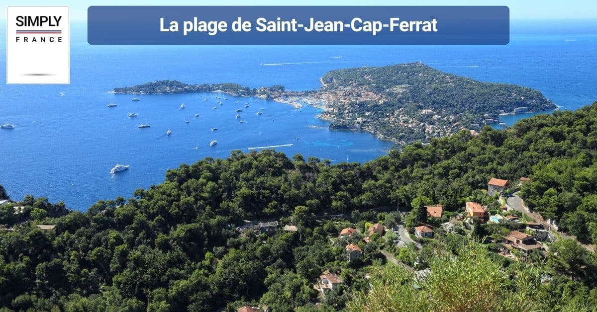 La plage de Saint-Jean-Cap-Ferrat