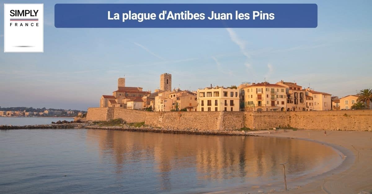 La plague d'Antibes Juan les Pins