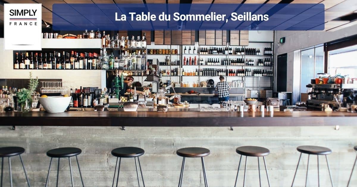 La Table du Sommelier, Seillans