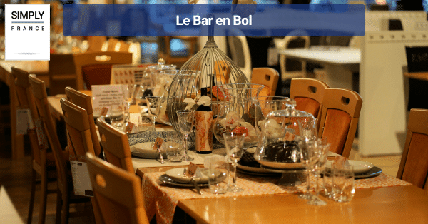 Le Bar en Bol
