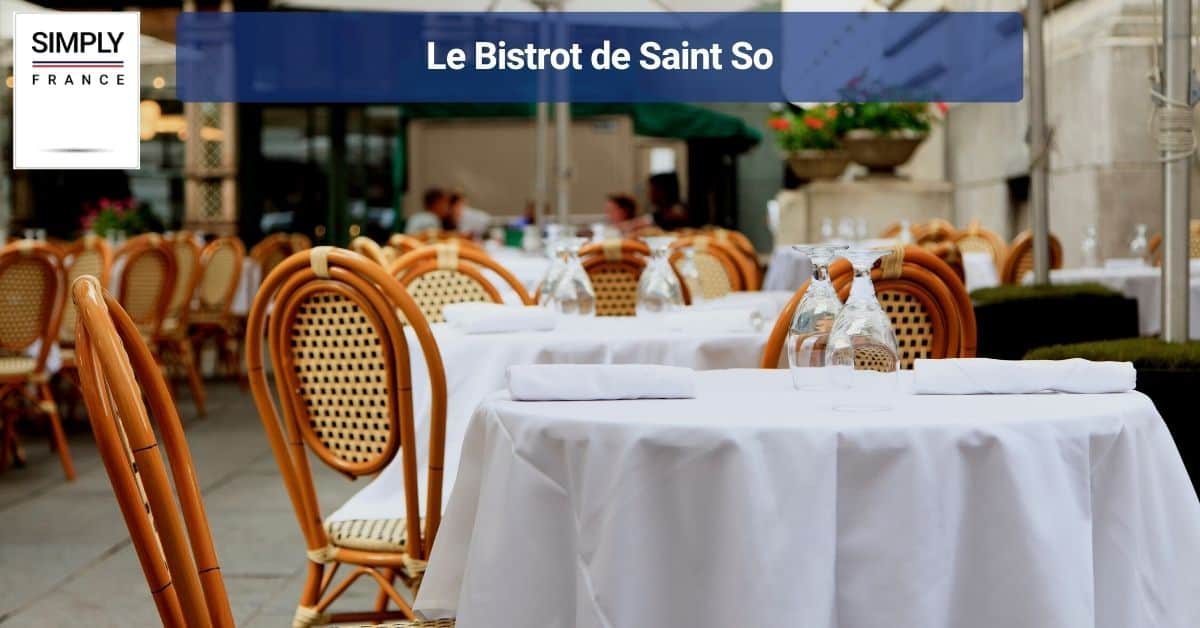 Le Bistrot de Saint So