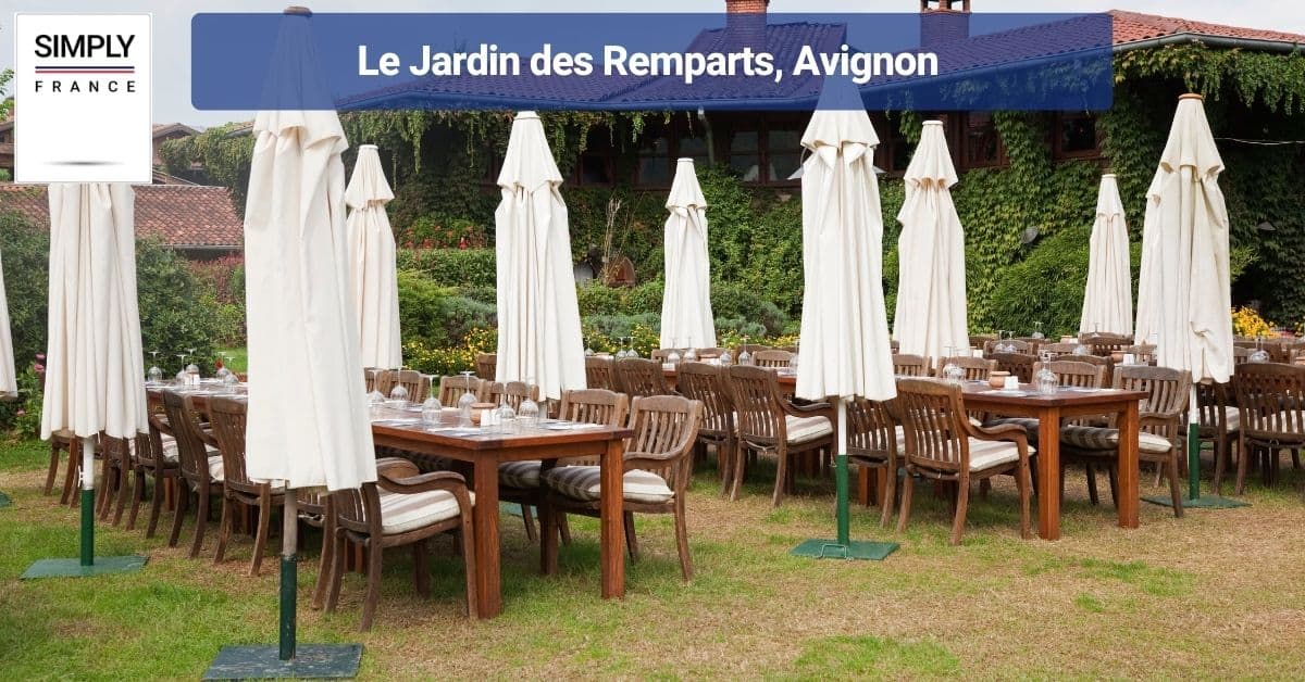 Le Jardin des Remparts, Avignon