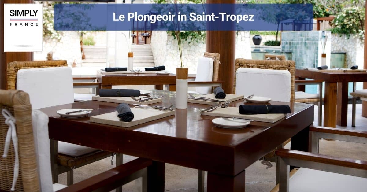 Le Plongeoir in Saint-Tropez