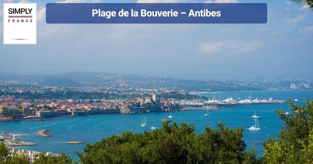 Plage de la Bouverie – Antibes