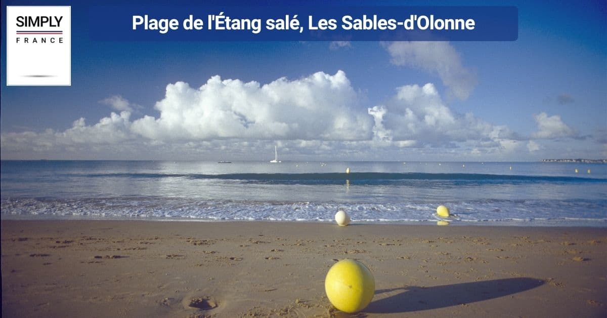Plage de l'Étang salé, Les Sables-d'Olonne