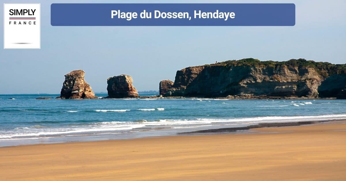 Plage du Dossen, Hendaye