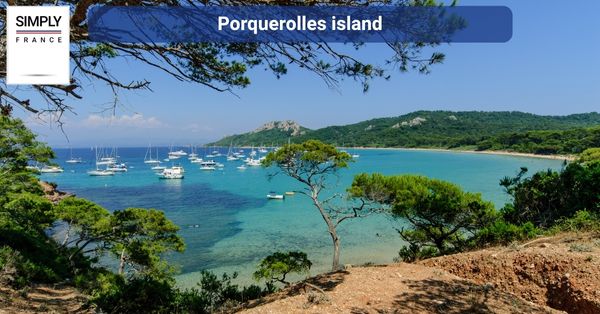 Porquerolles island france