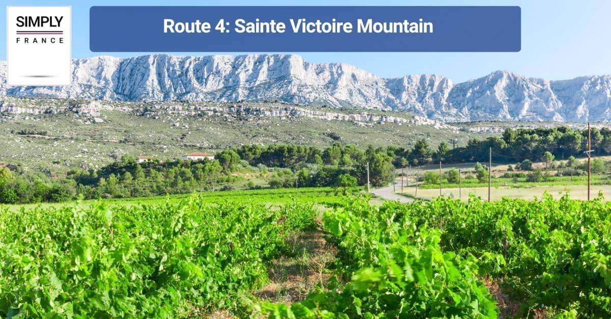 Route 4: Sainte Victoire Mountain