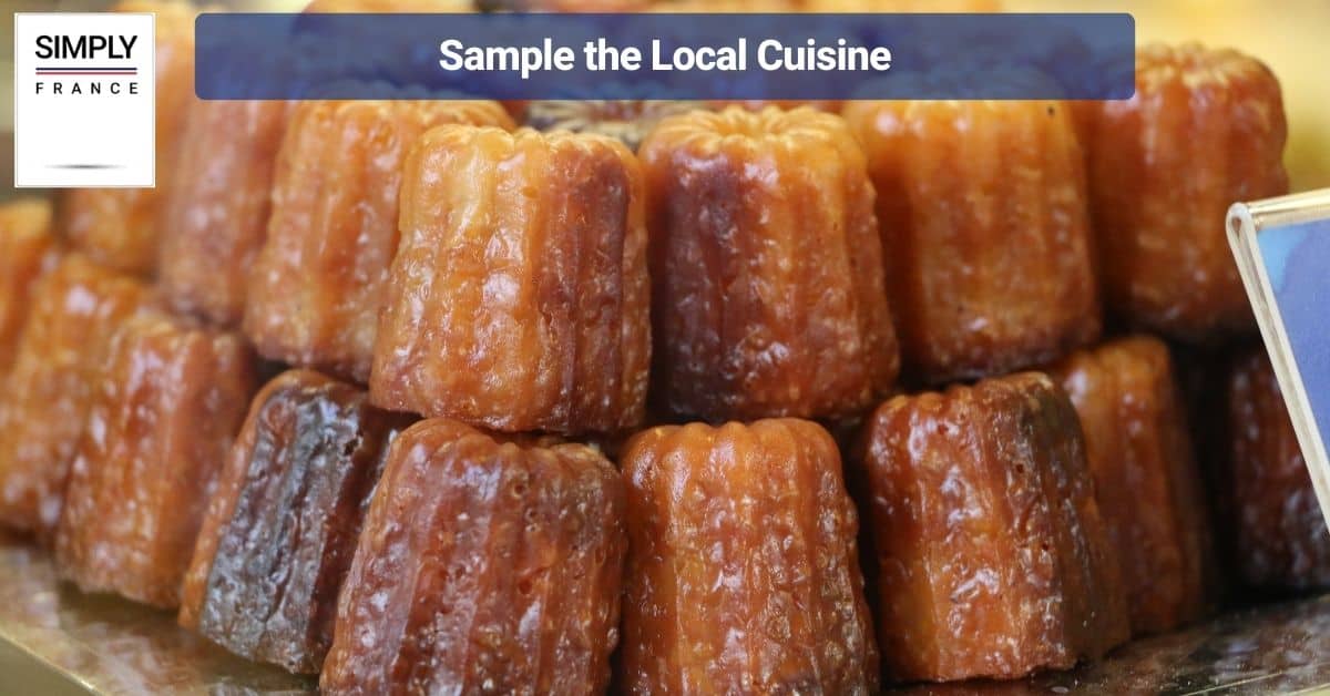 Sample the Local Cuisine