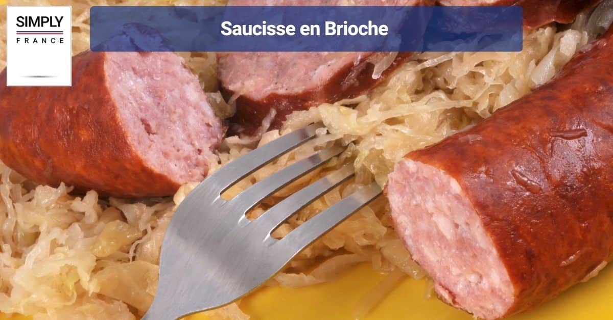 Saucisse en Brioche