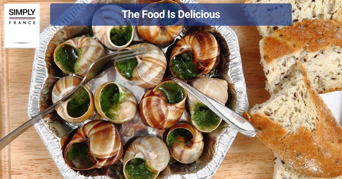 The Food Is Delicious