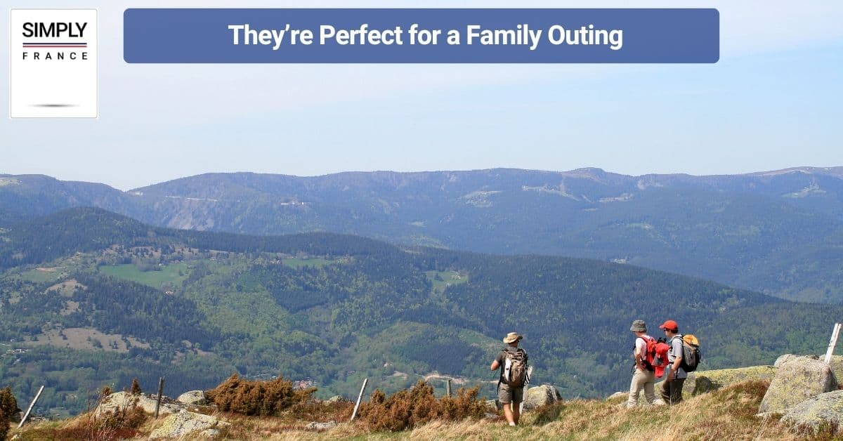 They’re Perfect for a Family Outing