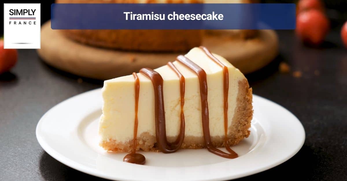 Tiramisu cheesecake