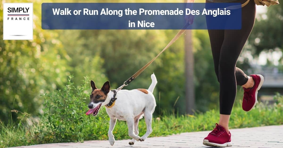 Walk or Run Along the Promenade Des Anglais in Nice
