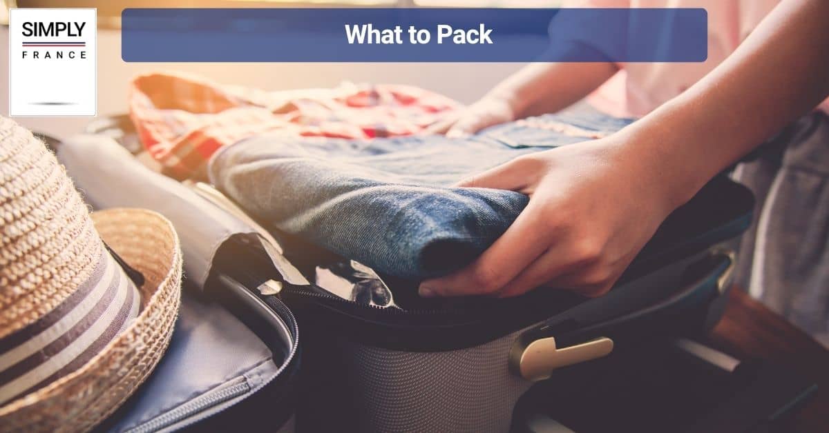 What to Pack