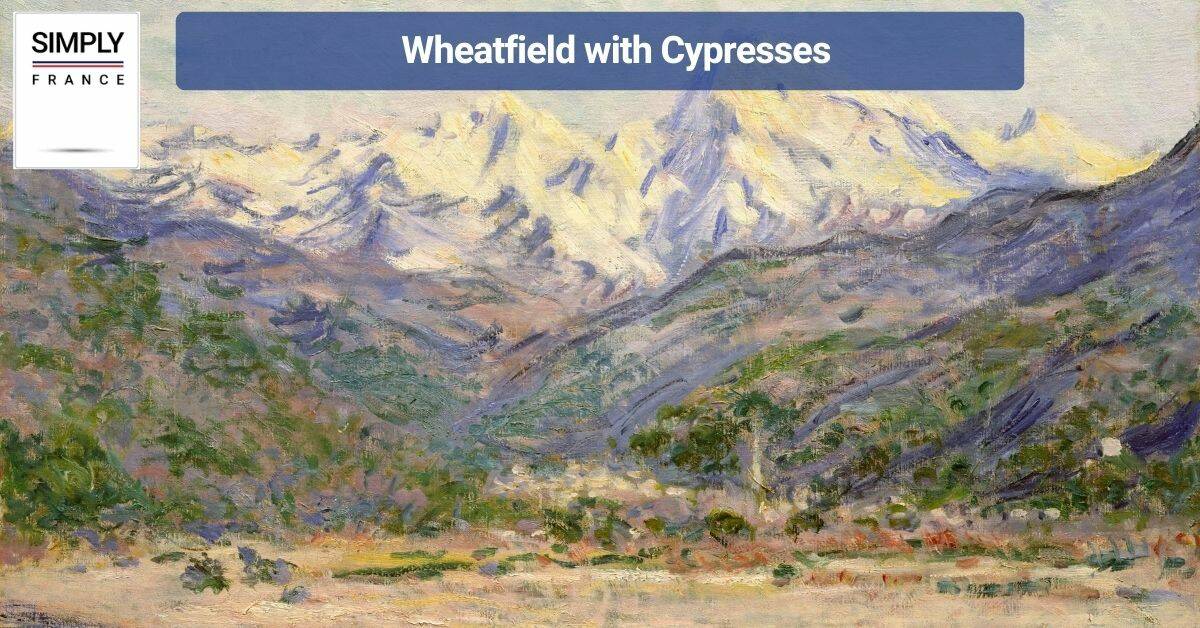 Wheatfield with Cypresses
