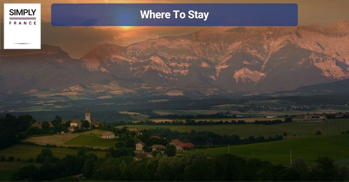 Where To Stay