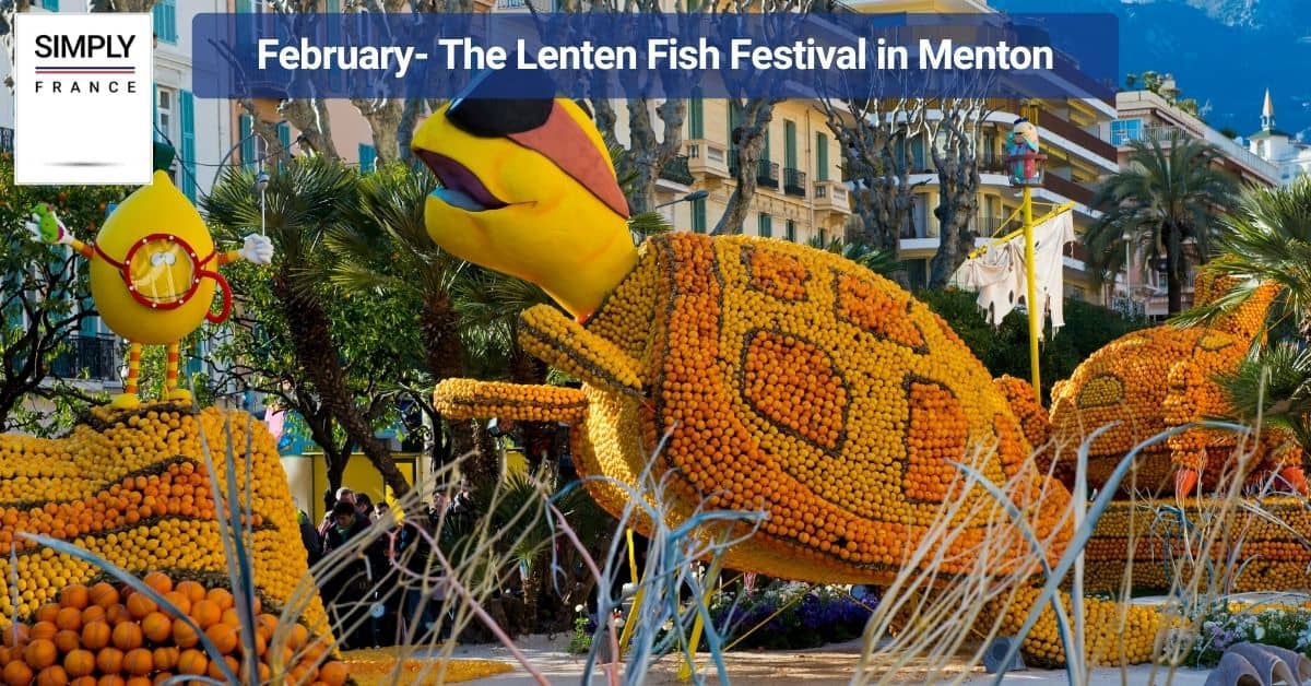 February- The Lenten Fish Festival in Menton