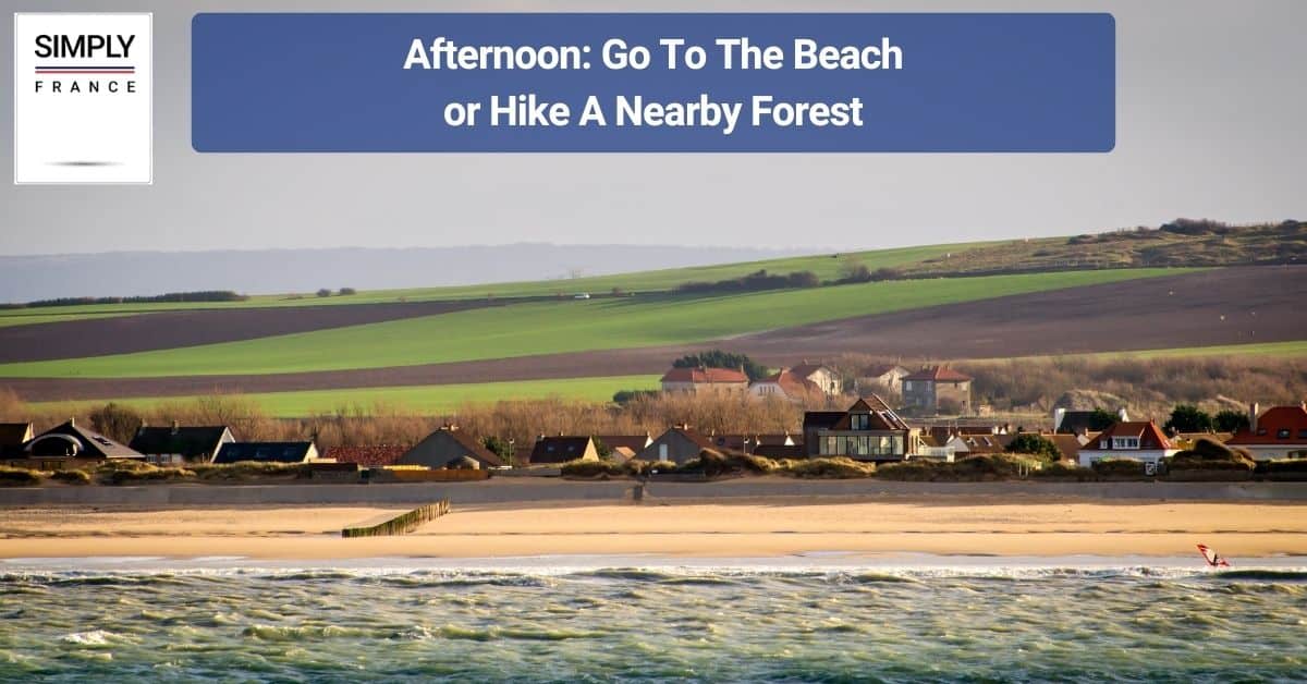 Afternoon_ Go To The Beach or Hike A Nearby Forest