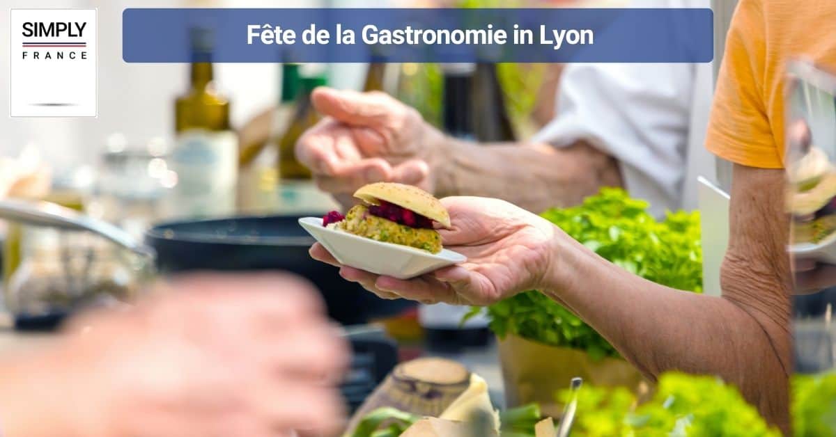 Fête de la Gastronomie in Lyon