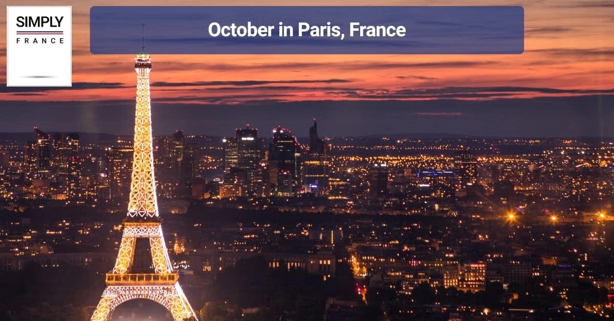 October in Paris, France