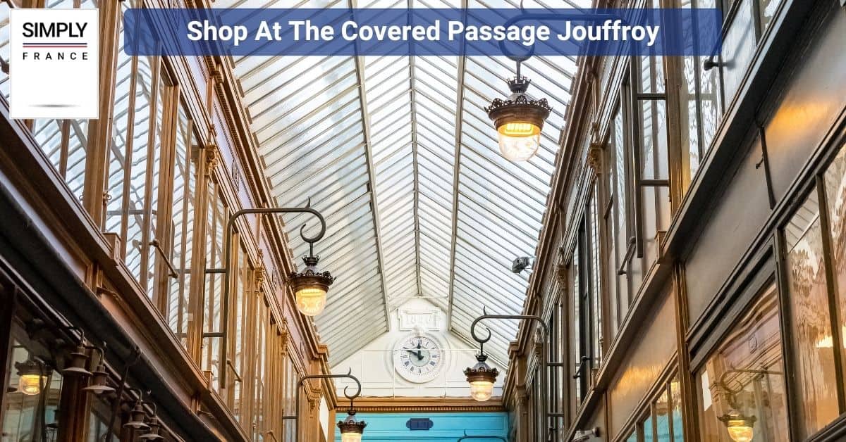 Shop At The Covered Passage Jouffroy