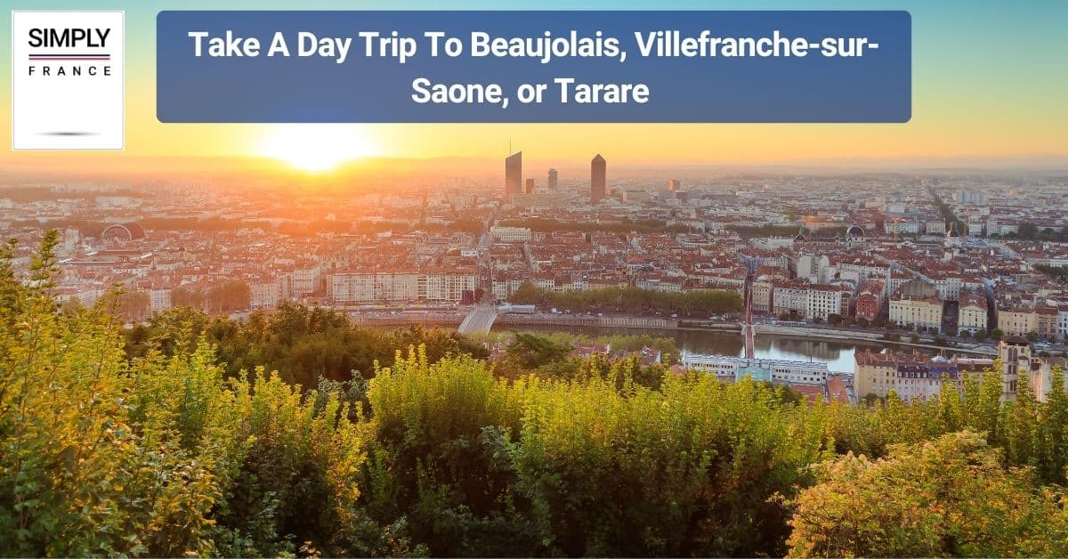 Take A Day Trip To Beaujolais, Villefranche-sur-Saone, or Tarare