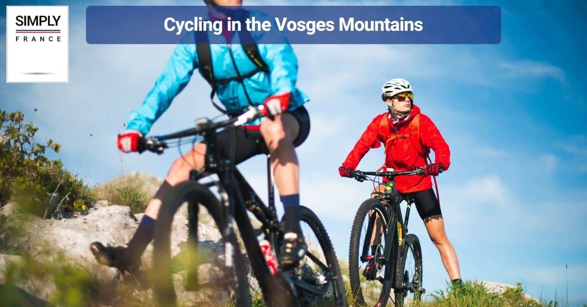 Cycling in the Vosges Mountains