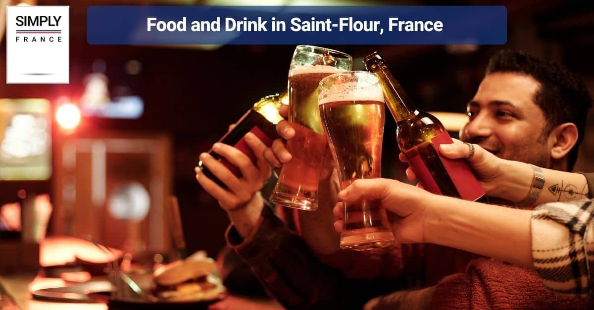 Food and Drink in Saint-Flour, France