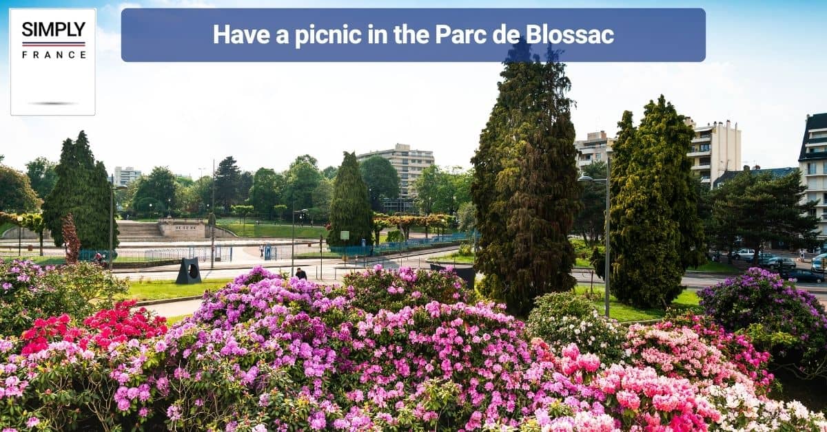 Have a picnic in the Parc de Blossac