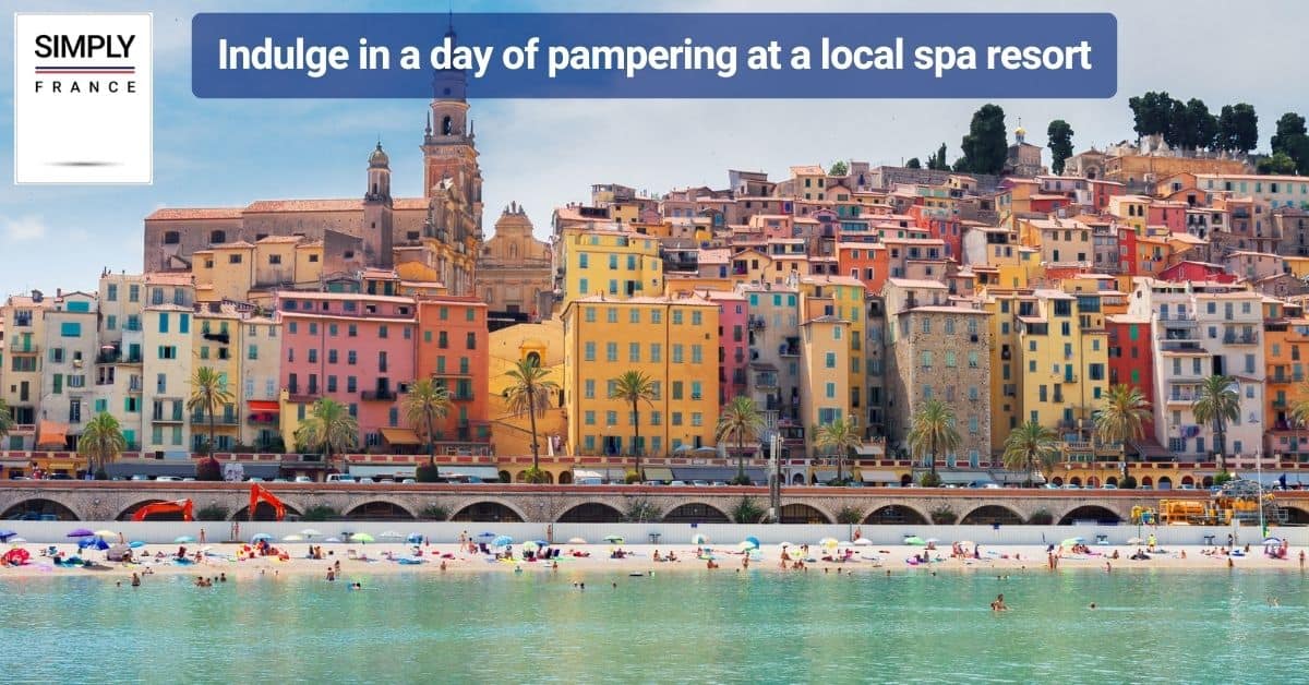 Indulge in a day of pampering at a local spa resort