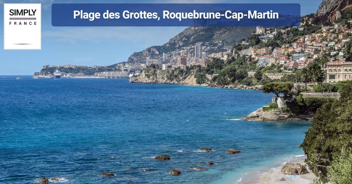 Plage des Grottes, Roquebrune-Cap-Martin
