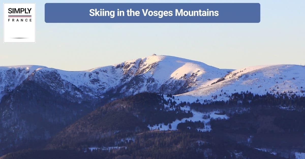 Skiing in the Vosges Mountains