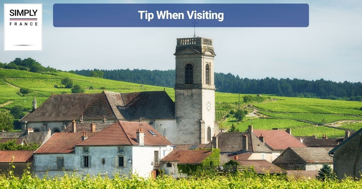 Tip When Visiting