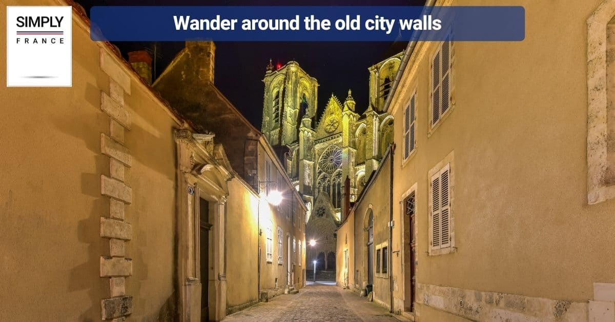 Wander around the old city walls