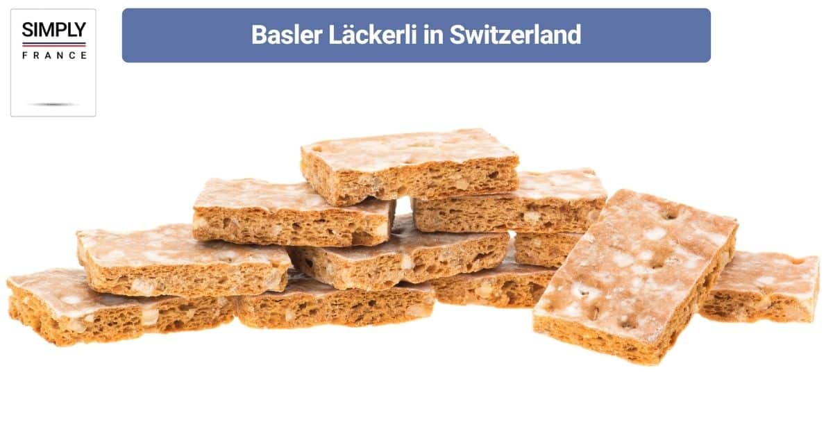Basler Läckerli in Switzerland