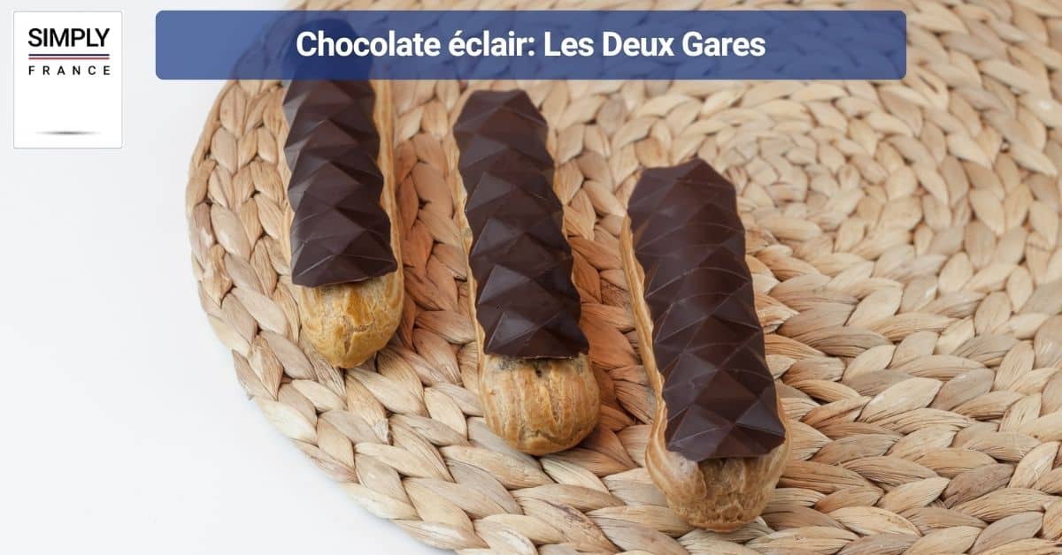 Chocolate éclair: Les Deux Gares