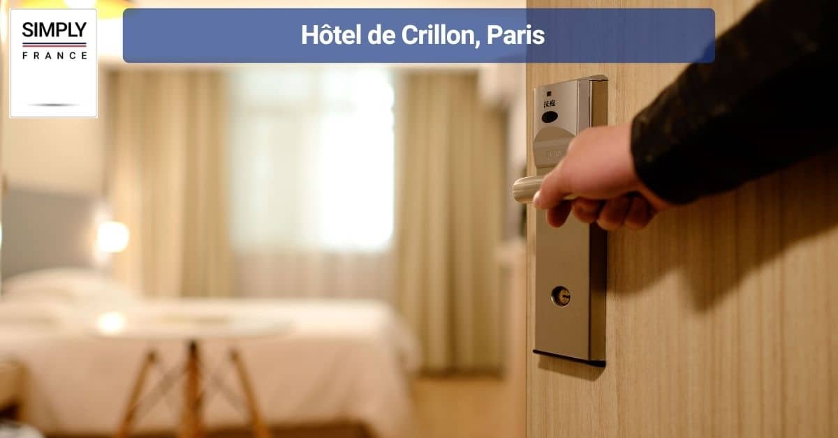 Hôtel de Crillon, Paris