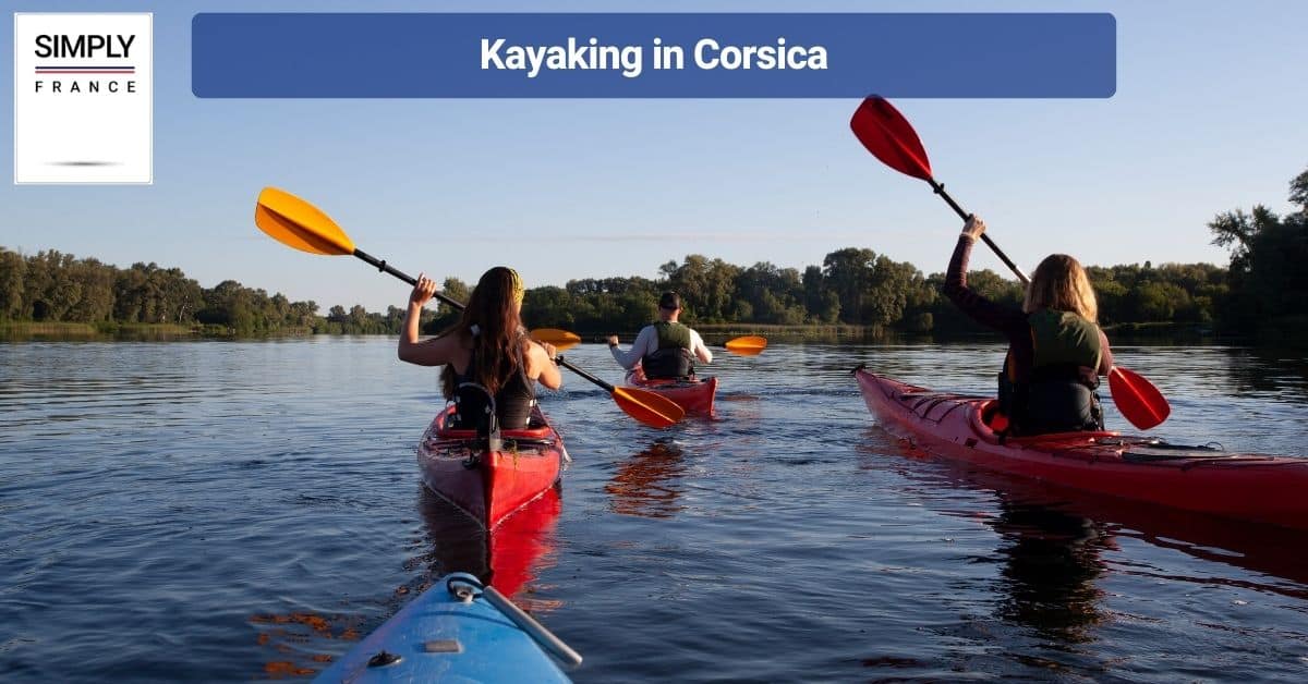 Kayaking in Corsica