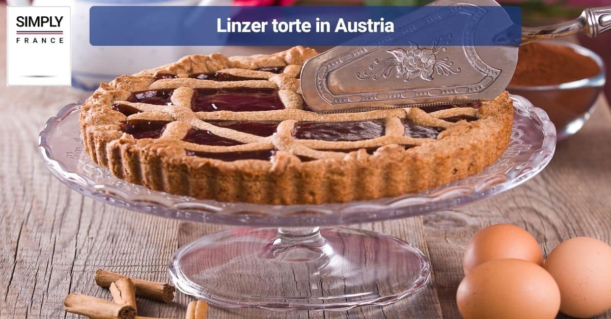 Linzer torte in Austria