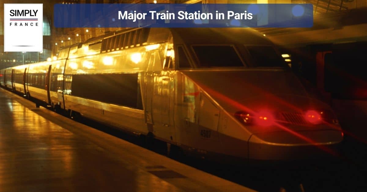Major Train Station in Paris
