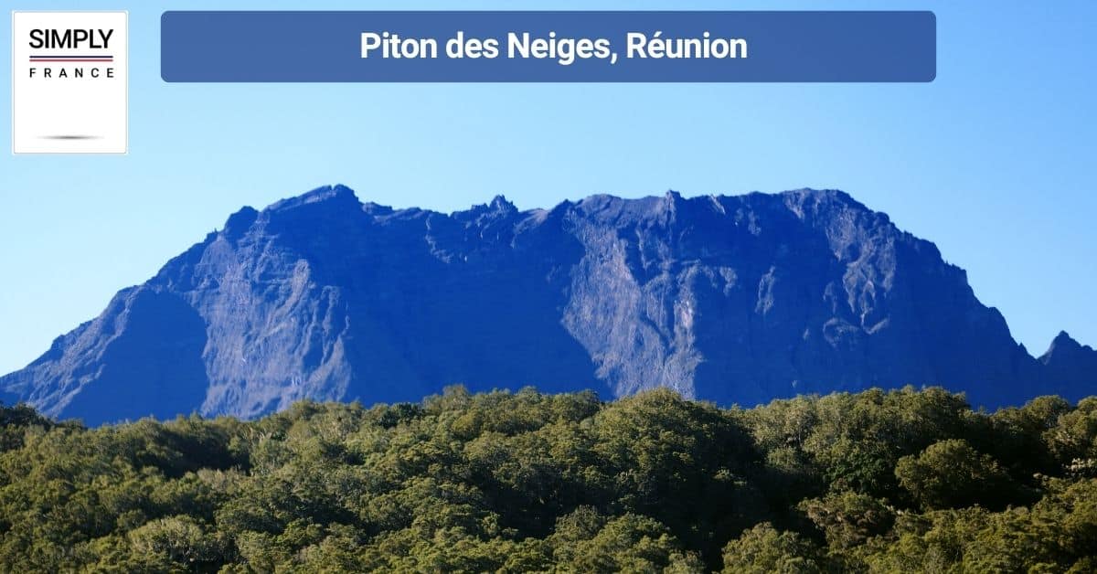 Piton des Neiges, Réunion