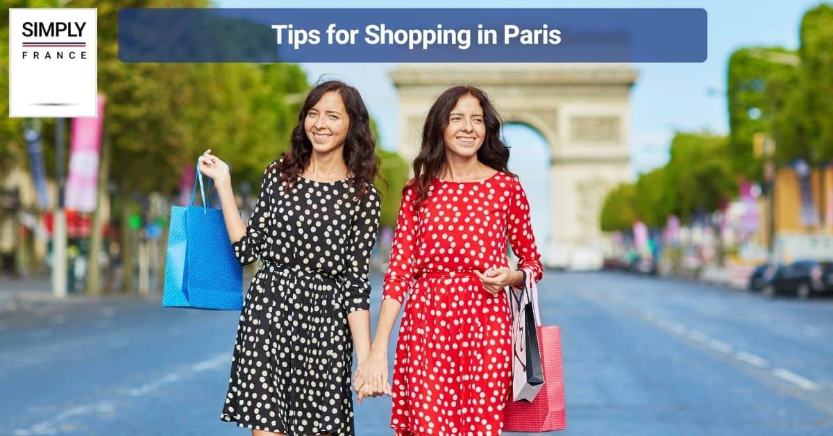 Tips for Shopping in Paris