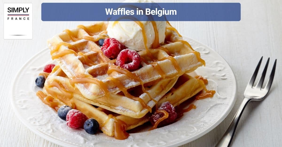 Waffles in Belgium
