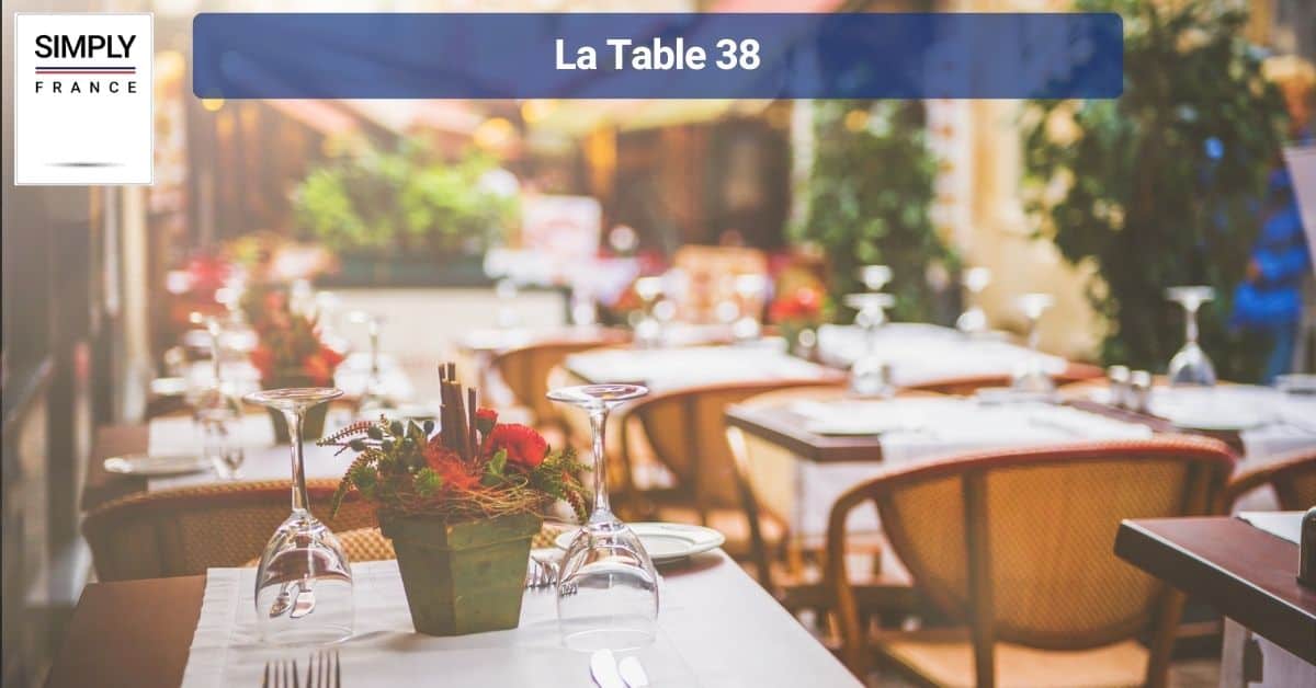 La Table 38