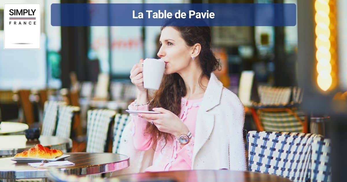 La Table de Pavie